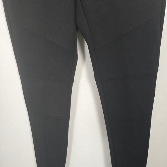 Halogen Women's Black Knit Flat Front Causal Everyday Norm Core Pants Office 6 - Picture 13 of 14